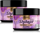 800Mg Shilajit Pure Himalayan Organic, Shilajit Resin Maksimal Potency Gold Grade, Shilajit Supplement med 8- in-1 Natural Blend & 85 + Trace Minerals for Women, Energy & Immunity, 60 Bedste Pakker