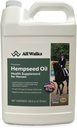All Walks Hempseed Oil, 1 Gallon, Health Supplement for Horses, Support for Healthy and Well-Conditioned Skin
