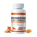 ElevateLife Berberine Supplement - Berberine 1500mg Per Serving,120 Capsules - Berberine HCI - Berberine Plus - Plus Pure True Ceylon Cinnamon, Berberine HCI Root Supplements Pills