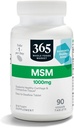 365 af Whole Foods Market, MSM 1000Mg, 90 tabletter