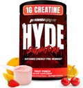 PROSUPPS Mr. Hyde Signature Pre Workout Pulver med Creatin, Beta Alanine & Koffein - Performance, Energy & Endurance - Ren Fitness & Gym Kosttilskud til mænd og kvinder (Fruit Punch, 60 Servering)