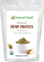 Organic Hamp Protein Powder - Unflavored & Unsweeted - Plant Based Superfood for Smoothies, Shakes, Meal Erstatning, Snacks & Baging Opskrifter - Rå, Vegan, Ikke GMO, Gluten Free, Kosher - 1 LB