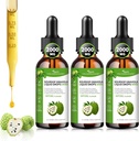 (3 Pack)Soursop Graviola Liquid Drops 2000mg, 98% Absorption Soursop Bitters Liquid for Cell Support & Regeneration, Immune Boost, Liver, Herbal Goodness, Sugar/Gluten Free, Natural Flavor, 6 Fl Oz