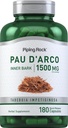 Piping Rock PAU D 'Arco Kapsler 124; 1500 mg