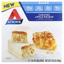 Atkins Snack, Caramel Apple Pie Bar, 5 Barer, 1,41 oz (40 g) Hver