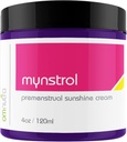 Mynstrol Period Cramp Relief - 4oz Menstrual Cramp Relief Cream | Topical Magnesium Cream | Period Heating Pad for Cramps Cream - OTC Muscle Relaxer Period Relief