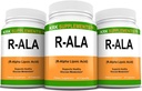 3 Flasker R- ALA R- Alpha Lipoinsyre 200mg 270 Total Kapsler