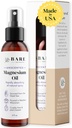 Bare Botanics Unscented 4oz Pure Magnesium Oil Spray from The Dead Sea | Rapidly Absorbing | Handpoured in Madison, WI | Supports Sleep & Soothes Sore Muscles