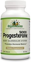 Økologisk Farm Vitaminer Progesteron 5000 - Krop glandulært system Kosttilskud, 100% Natural Progesteron piller - Formel til Balance Hormon - Progesteron Supplement, 90 tabletter