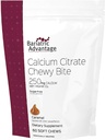 Bariatric Advantage Calcium Citrate Chewy Bites 250 mg - for Bariatric Kirurgi Patienter - vitamin D3 - sukkerfri Chewable Calcium Supplement - Bariatric Calciumtykkere - Caramel Flavor - 60 Tæl