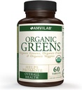 Økologisk Grønne, Frugt & Veggies Bedste supplement til Boost Energy, Detox, Forbedre Sundhed. USDA Organic, Gluten Free, Vegan, Non- GMO, No. 1 Kilde til essentiel nærings- Rich Super- Food 60 Greve