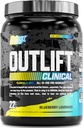 Nutrex Research Outlift Clinical Clinically Dosed Pre Workout Powder with Creatine, Citrulline, EAA | Energy, Performance, Pump Preworkout Supplement for Men & Women (22 Servings, Blueberry Lemonade)