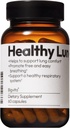 BIGVITA Lung Health Vegan Gluten Free Dietary Lung Support Supplement til Lung Detox & Rense, Respiratorisk immunforsvar & Clear Mucus & Relieve Hough, 60 kapsler