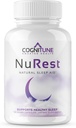 Cognitune Natural Sleep Supplement - Ikke Habit Danning Sleeping Pills, Ikke Drowsy Herbal Sleep Aid Formel w / Melatonin, Valerian Root, Lemon Balm, Kamille, GABA, L- Theanin, Magnesium, Aminosyrer