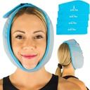 Vive Face Ice Pack Wrap for TMJ Pain Relief and Headaches - Face Ice Pack for Jaw Surgery Recovery, Oral Surgery & Wisdom Teeth extractions - Heating Pad for Head & Chin - Hot & Cold Therapy