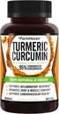 Turmeric Curcumin with BioPerine Black Pepper & 95% Curcuminoids, 1965mg, Maximum Absorption for Joint Support, Non-GMO Turmeric Capsules, Made in USA - 90 Veg Caps