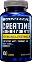 BODYTECH Creatinine Monohydrat Capsules a Mikronized a Supports Muscle Strength, Mass, and Endurance (100 Kapsler)