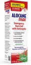 Alocane Max Emergency Burn Gel, 4% Lidocain Hydrochlorid, Antiseptisk Kills 99% af bakterier, Maksimal Strength Pain and Itch Relief, for Sunburns, Førstehjælp Burn Gel med Aloe Vera- 2,5 fl oz