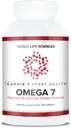 Cardia 7 Heart Health Omega 7 - Indeholder Patenteret Provinal Renset Omega 7 Fedtsyrer - Ingen fisk lugt eller Burp-Tilbage - 60kt Soft Gels