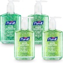 PURELL Advanced Hand Sanitizer Lindrende Gel, Fresh Duft, 8 fl oz Pumpflaske (pakke med 4), 9674-06- ECDECO