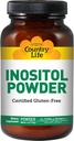 Country Life Inositol Powder, 4 - Ounce