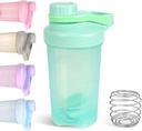 D.Y.A 16oz Shaker Bottle Leak Bevis Sports Shaker Cups for Protein Shakes Shaker Bottle for Pre Workout og rejser til gå BPA Gratis & Easy Clean Protein Shaker Bottle, Green