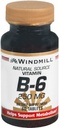 Windmill Vitamin B-6 250 mg Tablets 60 Tablets (Pack of 3)