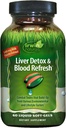 Irwin Naturals Liver Detox & Blood Refresh - 60 Liquid Softgels - Liver & Antioxidant Support
