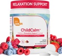 Zahler ChildCalm, Kosher Fruit Punch Chewable Magnesium for Kids - Natural Calm, Mood Support, and Relaxation - Calming Kids Magnesium Supplement Childrens Magnesium, 60 Tablets