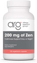 Allergy Research Group 200 mg Zen - GABA L- Theanine Supplement, Natural Call, Sleep & Relax Support til kvinder & mænd, tage dag eller nat for afslapning & rolig energi - 120 Vegetariske kapsler