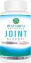 Bedste Earth Naturals Joint Support - Glucosamin, Chondroitin, MSM & Special Vitaminer & Nutrients for Back, Hip & Joint Support - Fælles supplement til Joints, Muscle & Fleksibilitet 30 dages forsyning