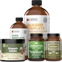 Komplet Natural Products Fordøjelse og Gut Health Bundle - Fuld Detox og fordøjelsesbalance Cleanse