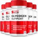 (5 Pack) Sweet Relief Glycogen Support Kapsler, Sweet Relief Blodkar Renere Supplement, Sweet releaf Glycogen Support Sweet Relief, SweetRelief Glucogen Support Sweet Relief (300 Kapsler)