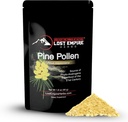 Pine Pollen Powder Wild Hartered - 99% Cracked Cell Wall against 124; Understøtter sund energi og lang levetid (50 Bedste)