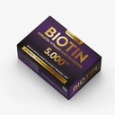 Biotin 5000Mcg - høj potens biotin supplement til hårvækst - hår hud negle Vitaminer for kvinder - Understøtter Keratin produktion og Tissue Regeneration - Vitaminer og kosttilskud - 30 kapsler