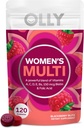 OLLY Teen Girl Multi Gummy, sund hud og immunsystem support, essentielle vitaminer, biotin, zink, Chewable Multivitamin, Berry Melon Flavor, 35 Day Supply - 70 Greve