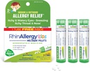 Boiron RhinAllergy Kids Pellets for Relief fra Allergi Symptomer på nysen, Runny Næse, og Itchy øjne eller hals - 3 Greve (240 Pellets)