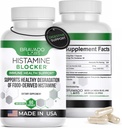 Histamine Blocker Supplements – DAO Enzyme Formula & Vitamin C – Daily Support for Histamine Intolerance & Immune Support – DAO Supplements Histamine Blocker – 60 Capsules – Made in USA