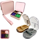 Pill Organizer og Pill Cutter Splitter Set