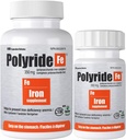 Polysaccharid Iron Complex, Dificiency Anæmi, Nem på Maven med energistøtte og 150 mg Elementær Jern, 25 mg; 350 mg - 100 kapsler