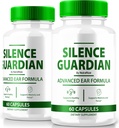 (2 Pack) Silence Guardian - Advanced Ear Formel, Official Formel for 360 Hørestøtte, Alle naturlige ingredienser til at vedligeholde Auditory Health, SilenceGuardian anmeldelse (120 kapsler)