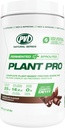 PVL Plant Pro, High Protein Plant- baseret Protein Shake Mix med tilføjede enzymer, Natural Chocolate, 840 Gram