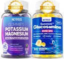 2Pack Kalium Magnesium Gummies + 1Pack Glucosamin Filled Gummies
