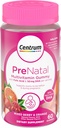 Centrum Prenatal Multivitamin Gummies med DHA og folinsyre, blandet berry og orange flavors - 60 greve, 30 dages forsyning