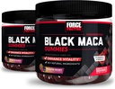 Force Factor Black Maca Gummies, 2-Pack, Black Maca Root to Enhance Male Vitality, Increase Energy & Strength, with BioPerine for Superior Absorption, Delicious Passion Berry Flavor, 120 Gummies