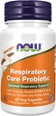 NOW Foods Supplements, Respiratory Care Probiotic, with Clinically Tested NCFM® & BI-04, 60 Veg Capsules