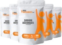 BulkSupplements.com Natriumascorbat pulver - for immunforsvar, Natriumascorbat C-vitamin - Buffered C-vitamin, Gluten Free, 2000mg per servering, 5kg (11 lbs) (Pack of 5)