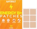 Energy Patch for Adults Men Women Topical Daily Wellness Awake B12 Patches Sustained Natural Ingredients Boost Time-Released Formula Long-Lasting Skin Travel Friendly 72 Pack