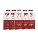 PUSH20 + Advanced Collagen Blend - Liquid Protein 20g pr. 1,25 fl. oz - Black Cherry Flavor - C-vitamin, Collagen Peptider, Hyaluronsyre, E-vitamin & Best Liquid Collagen ved at være godt Essentials