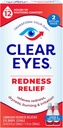Clear Eyes Redness Relief Eye Drops, Whiten Eyes and Relieve Dryness, Burning and Irritation, 2 x 0,5 Fl Oz, Twin Pack